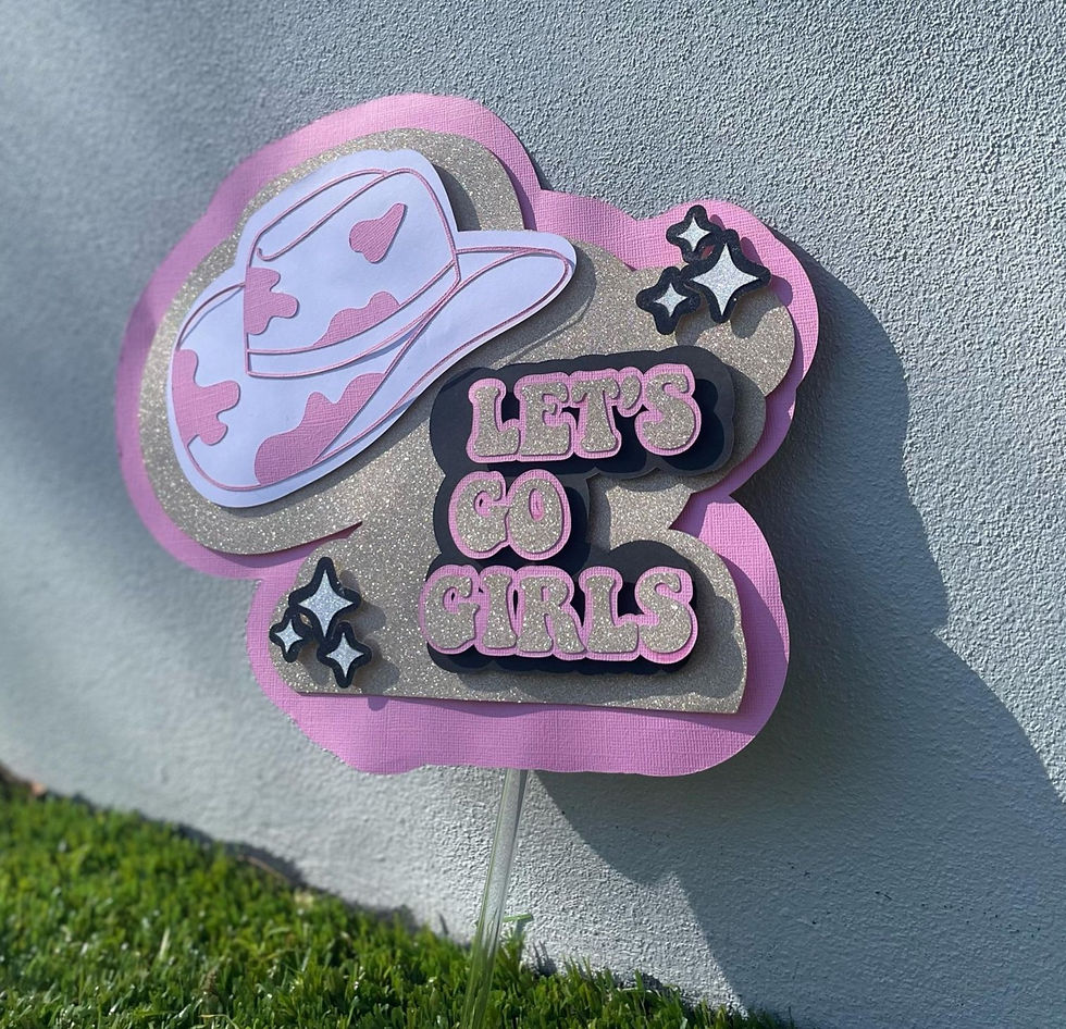 Lets Go Girls - Props - Country Booths