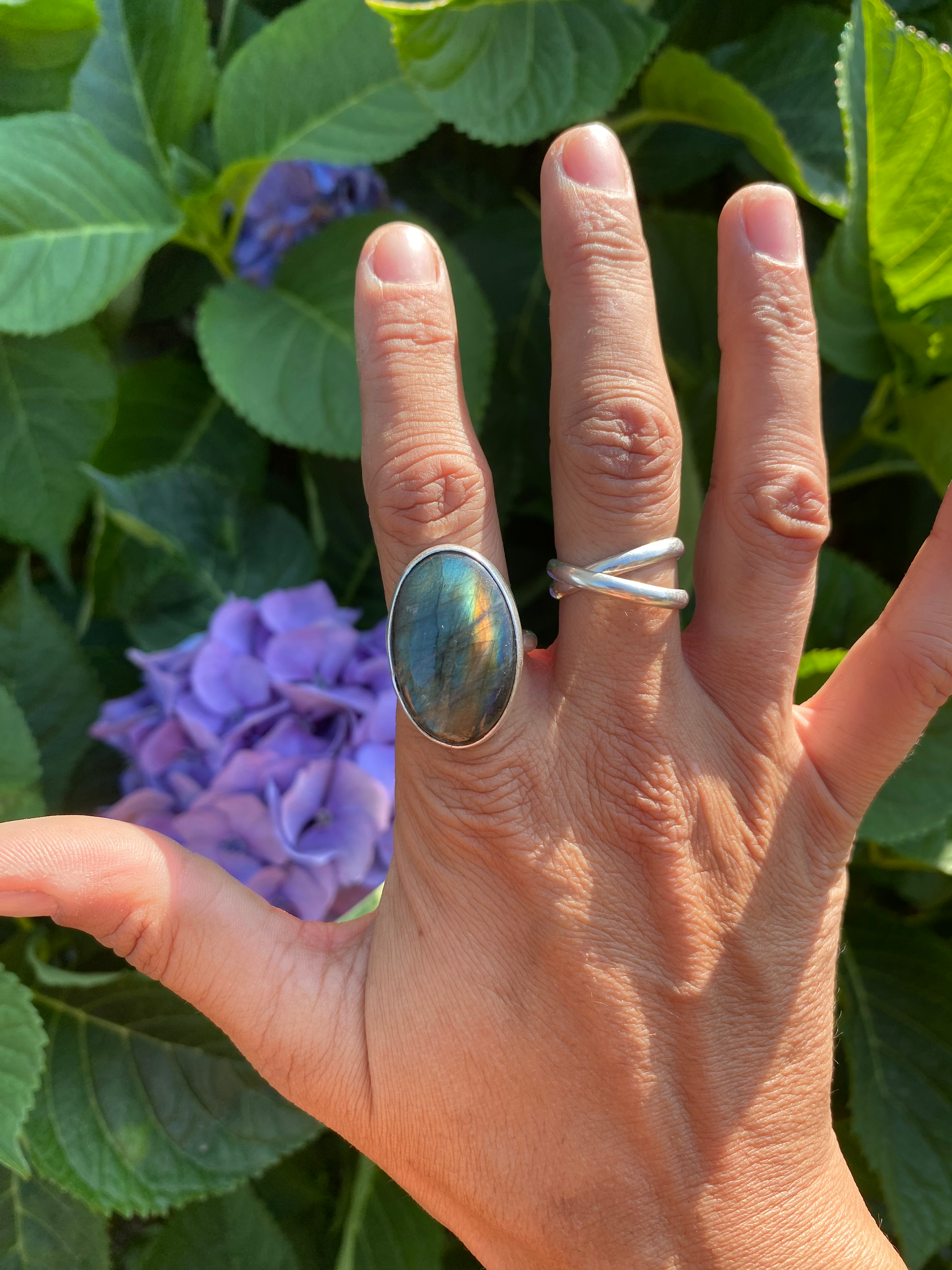 Bague Labradorite - Argent 925