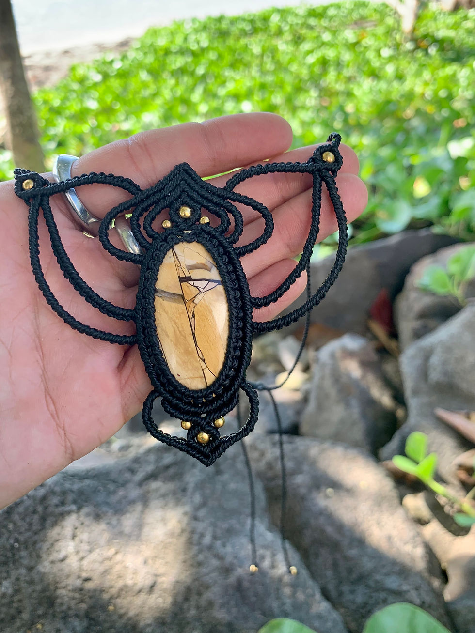 Miniature : Collier "Canaïma" - Mookaite béchiques