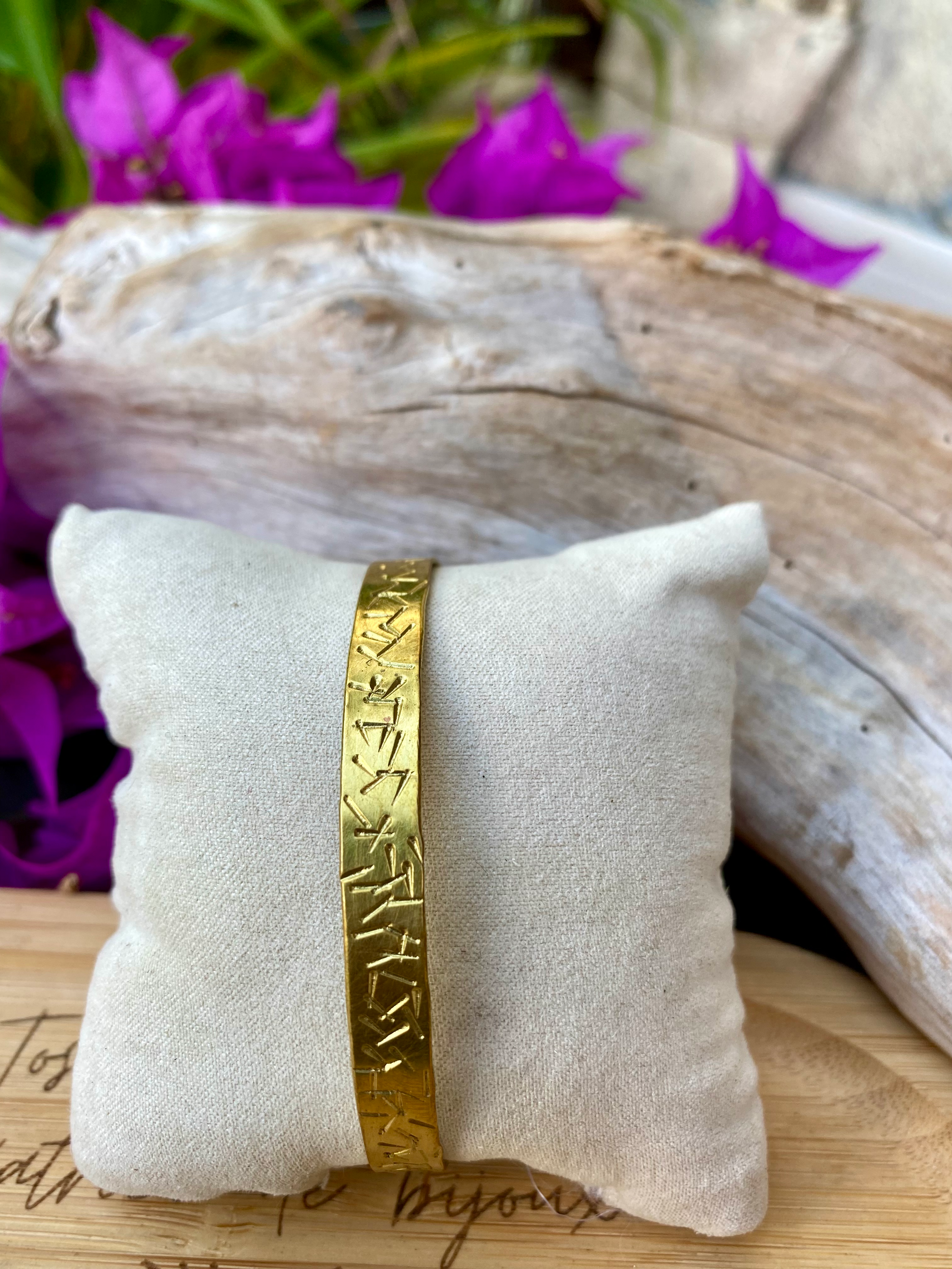Bracelet « Marsa » - Laiton