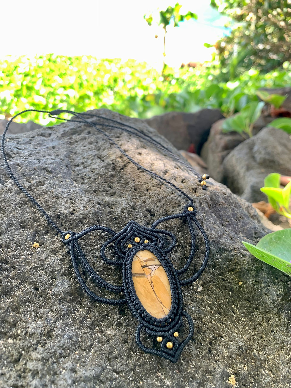 Miniature : Collier "Canaïma" - Mookaite béchiques