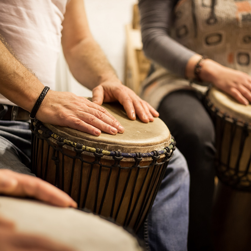 Sat. Oct. 19 Djembe Session 10 AM - 12 Noon