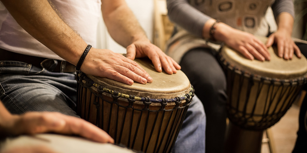 Sat. Oct. 26 Djembe Session 10 AM - 12 Noon
