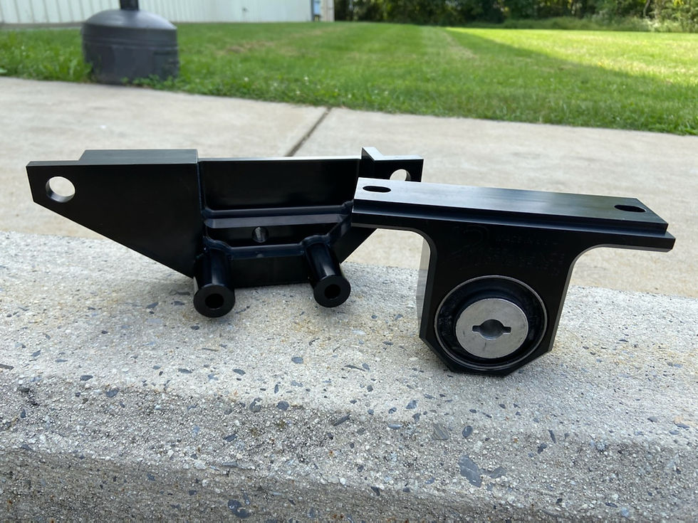 Thumbnail: DIRS-J differential brace components showing two-piece design and bushing assembly