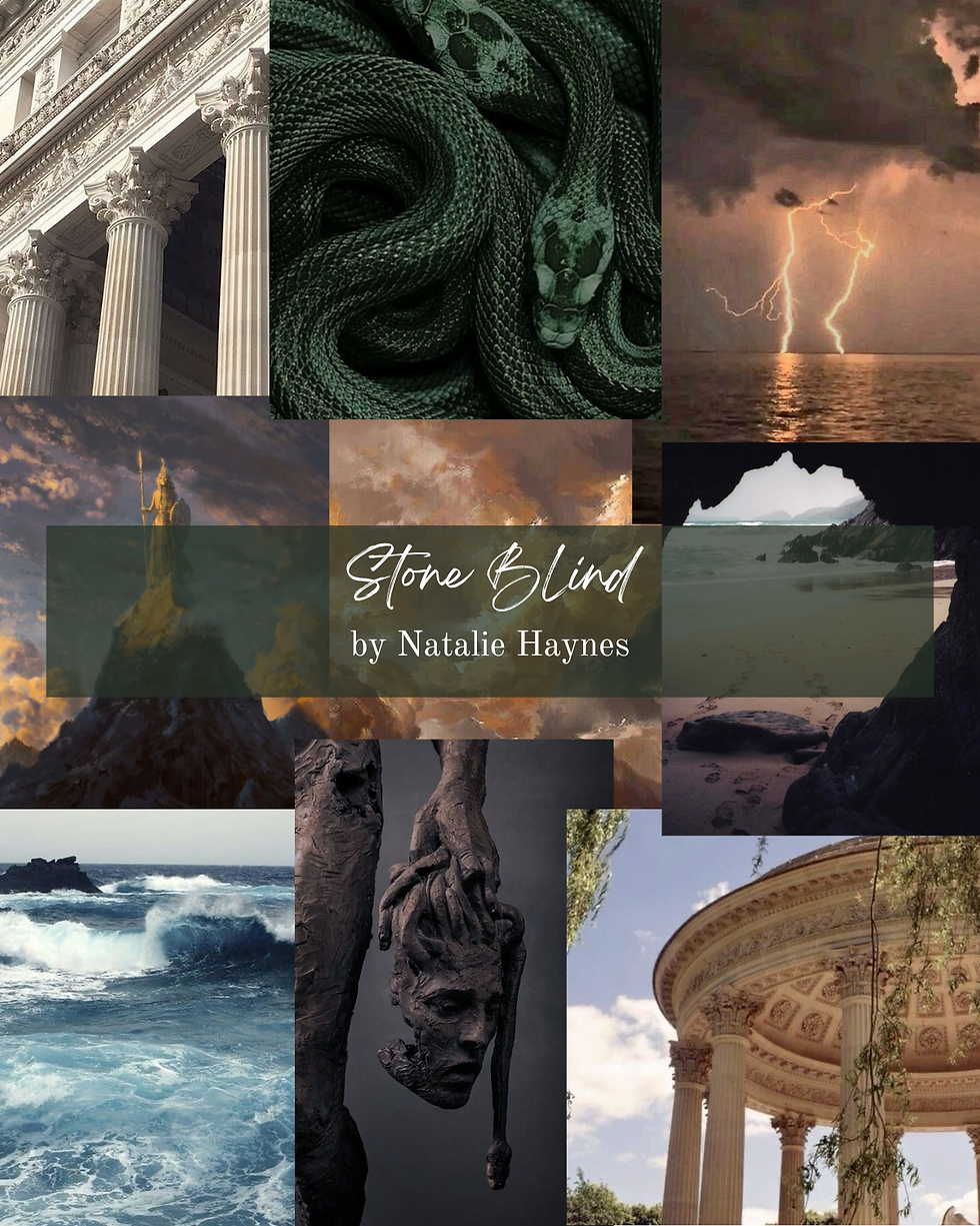 Stone Blind mood board
