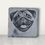Thumbnail: Pug Collection of Slate Coaster - Set of 4