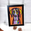 Thumbnail: Great Dane - Layered Wall Art - Framed