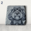Thumbnail: Cockapoo dog design on a slate coaster. 
Four designs to choose from, this is Design 2,with a front-view design wearing a hat.