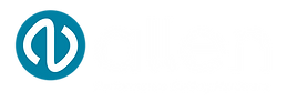Allen Tag Line Logo - White - For use on dark background..png
