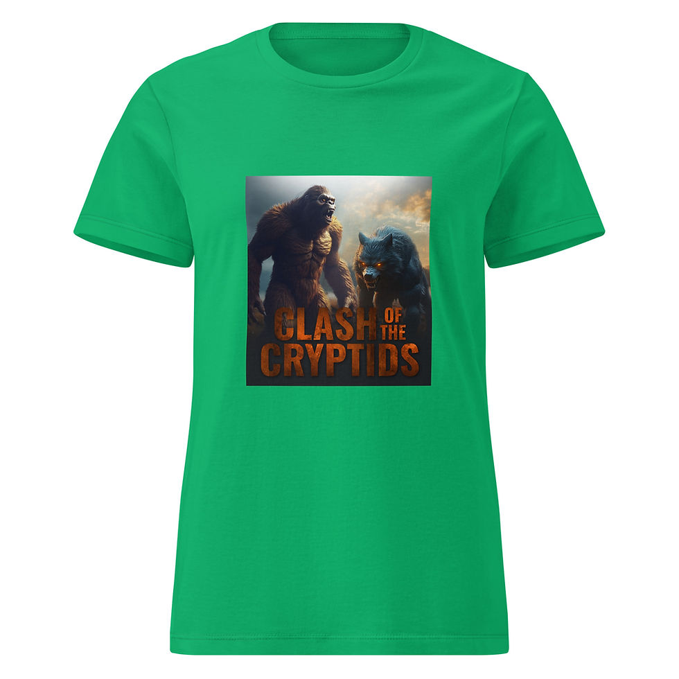 Thumbnail: Clash of the Cryptids - Women’s basic softstyle t-shirt