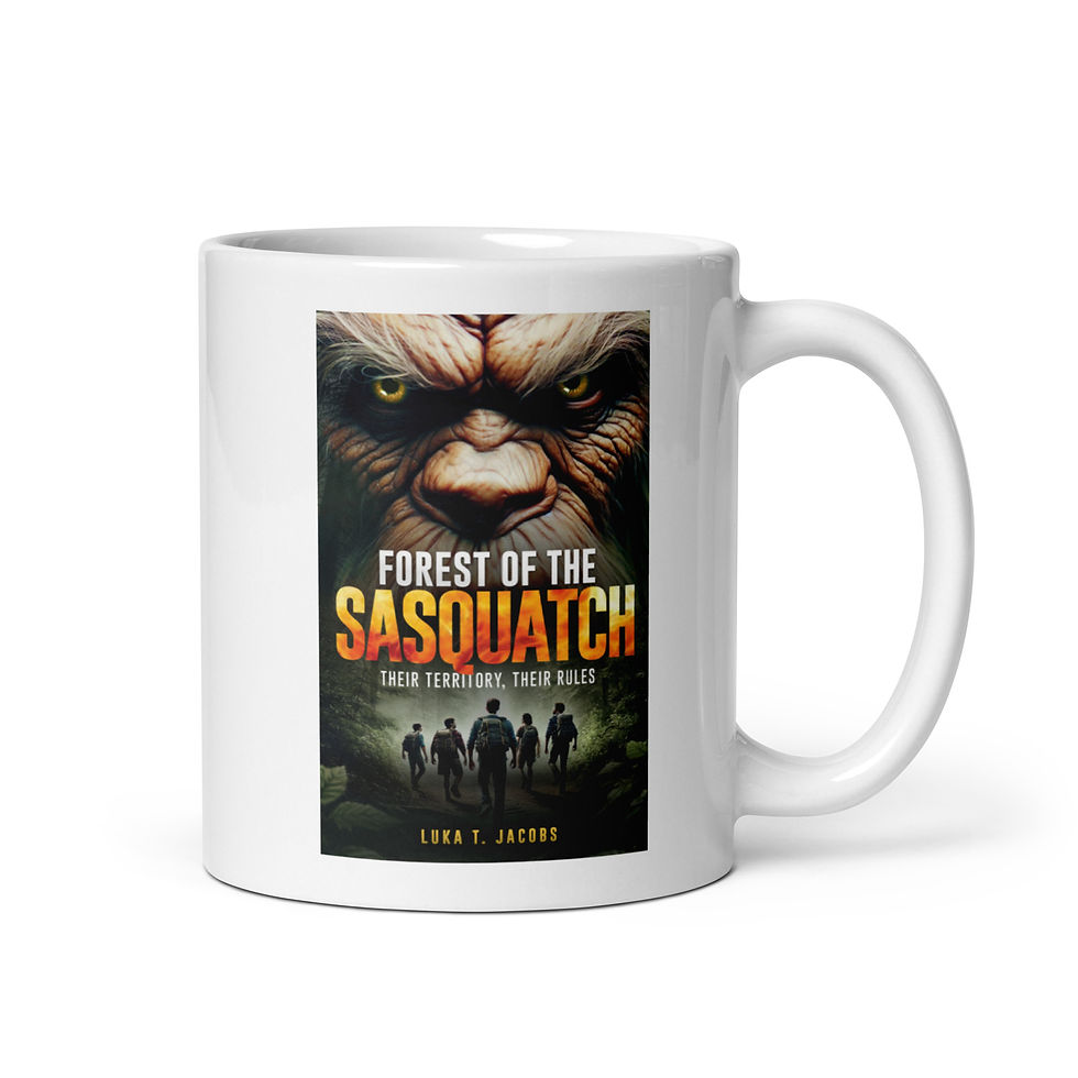 Thumbnail: Forest of the Sasquatch - White glossy mug