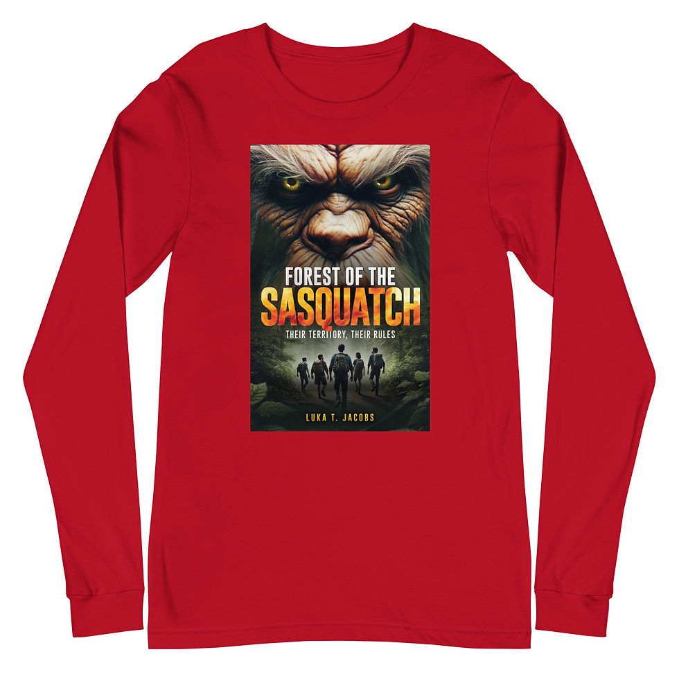 Thumbnail: Forest of the Sasquatch - Unisex Long Sleeve Tee