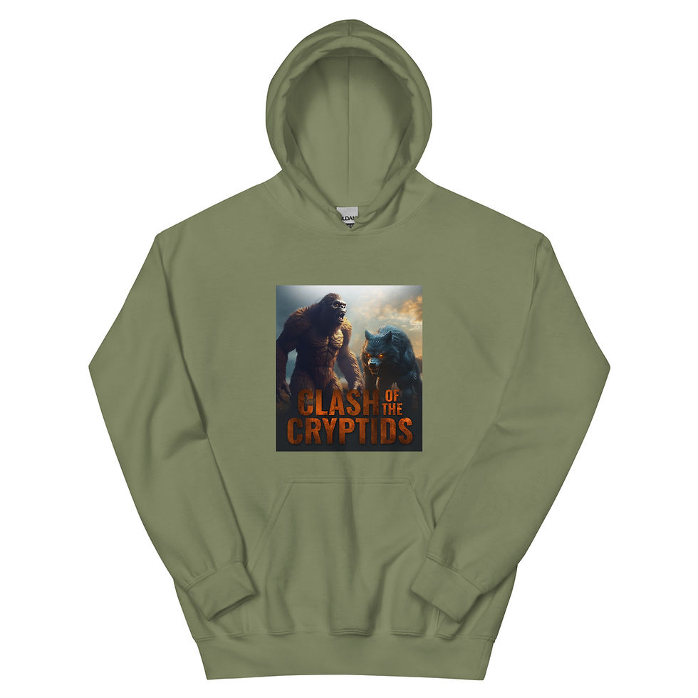 Thumbnail: Clash of the Cryptids - Unisex Hoodie