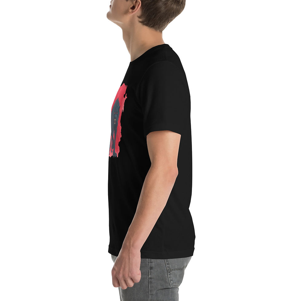 Thumbnail: Dogmen Red - Unisex t-shirt