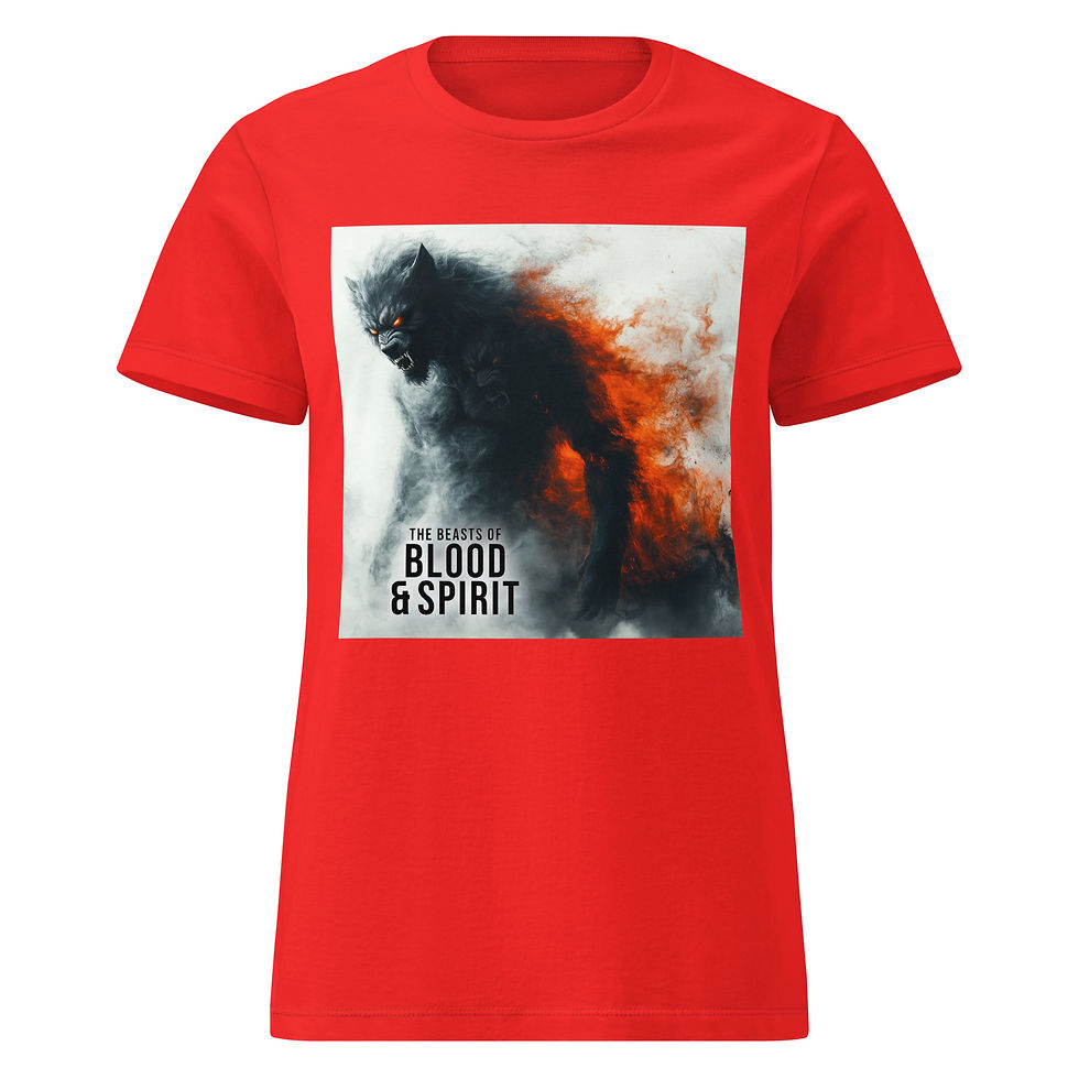 Thumbnail: The Beasts of Blood & Spirit - Women’s basic softstyle t-shirt