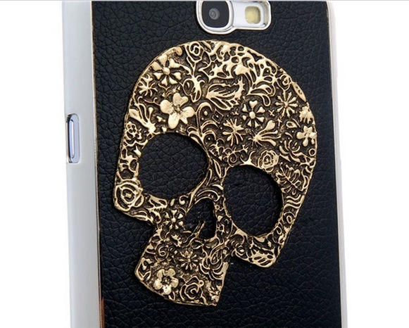 Thumbnail: Capa Skull para Samsung Galaxy Note 2 N7100