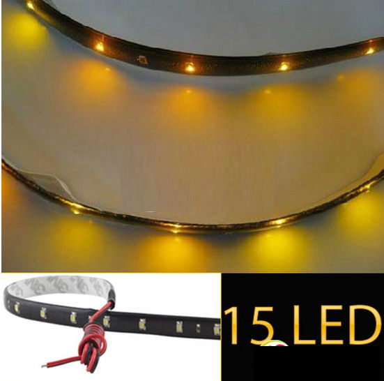 Thumbnail: Fita LED 3020 SMD 12v para Carro com 30 cm e 15 LE
