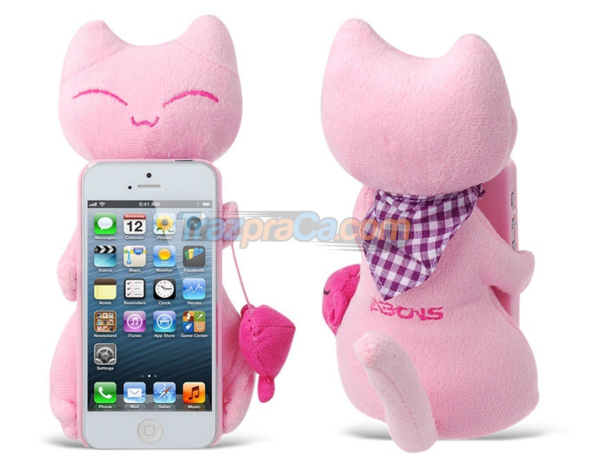 Capa para iPhone 5 - Gatinho de Pelúcia