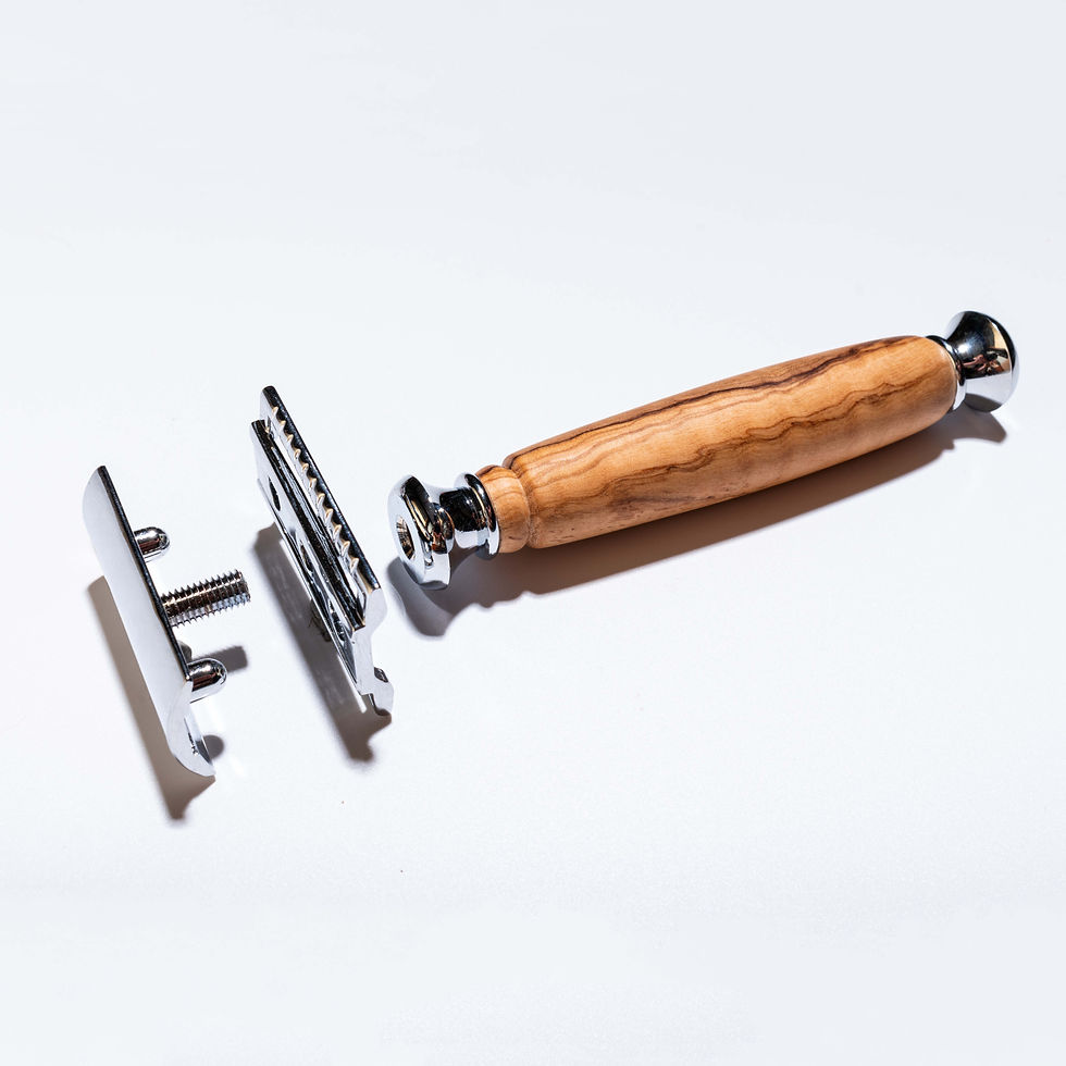 Thumbnail: Curly Olivewood Safety Razor