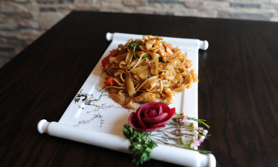 Arranged Food and Objects