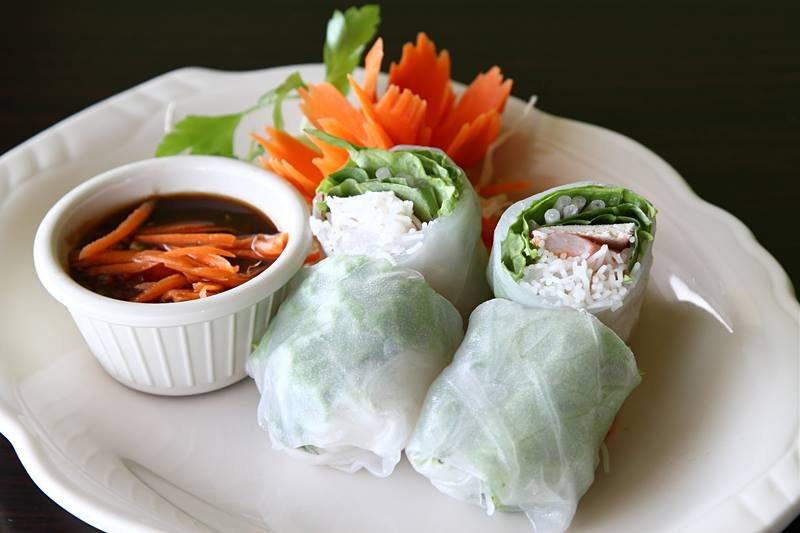 Arranged Food and Objects