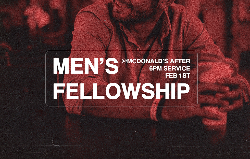 Men's Fellowship @ McDonald's