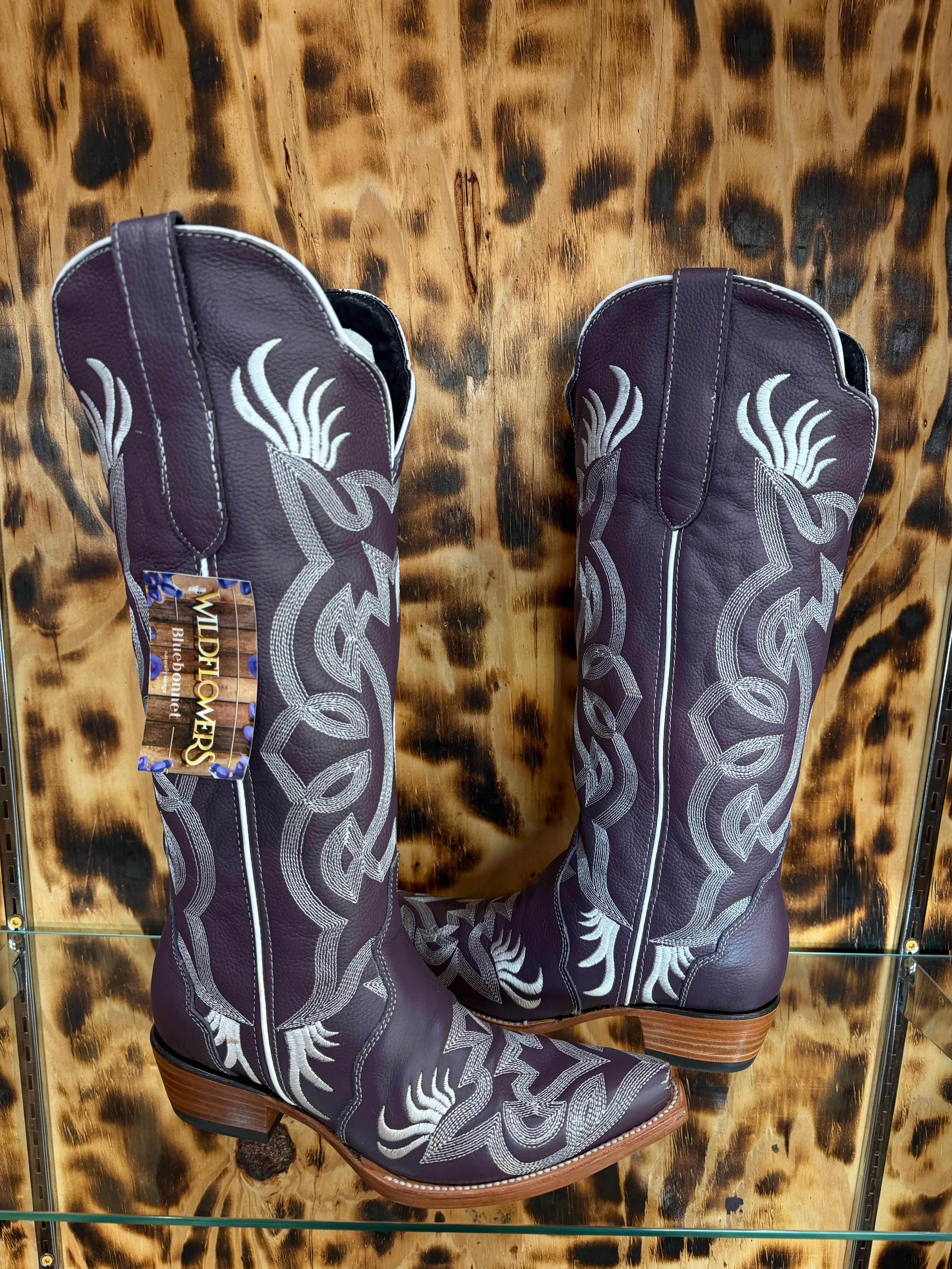 Mauve Tall Boots