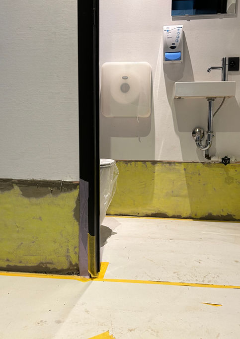 Opstijgend vocht met zoutbelasting