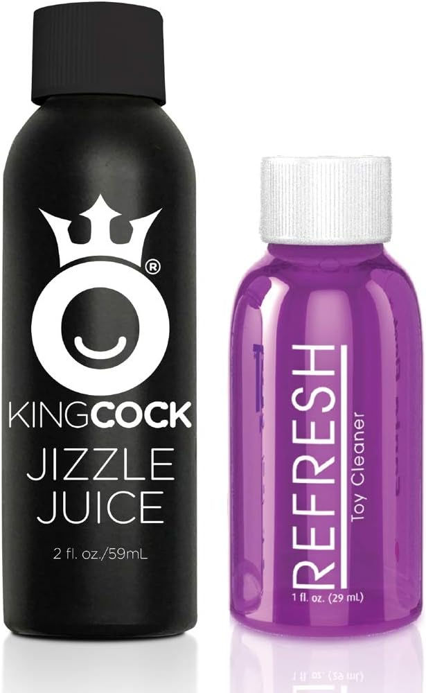 Thumbnail: King Cock 9 Inch Squirting Cock with Balls in Brown