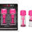 Thumbnail: nipple play Vacuum Twist Suckers in Pink