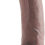 Thumbnail: King Cock 9 Inch Squirting Cock with Balls in Brown