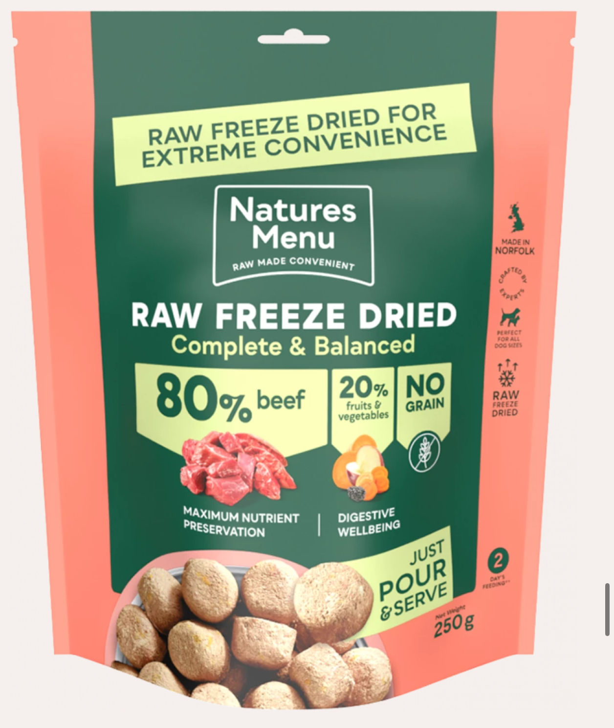 Natures Menu Raw Freeze Dried
