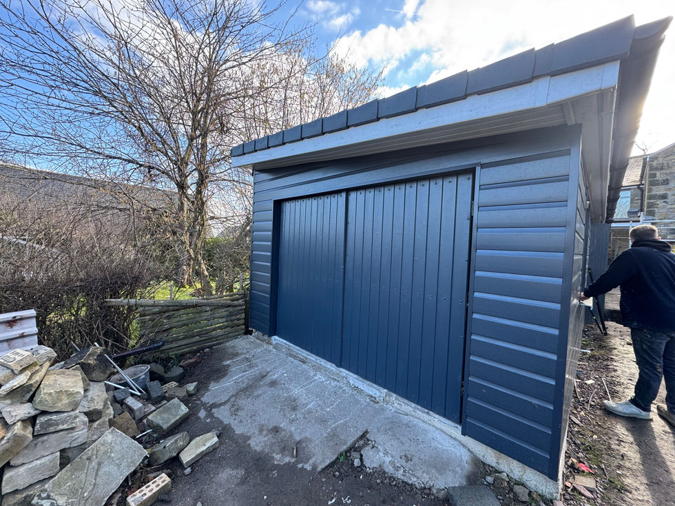 Garage entrance