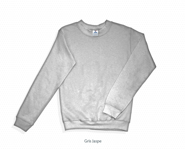 Miniatura: SUDADERA UNISEX CUELLO REDONDO