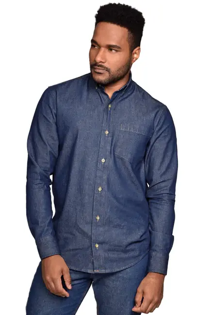 Miniatura: CAMISA FORTE MEZCLILLA CABALLERO