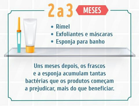 PERIGO : Cosméticos Vencidos.