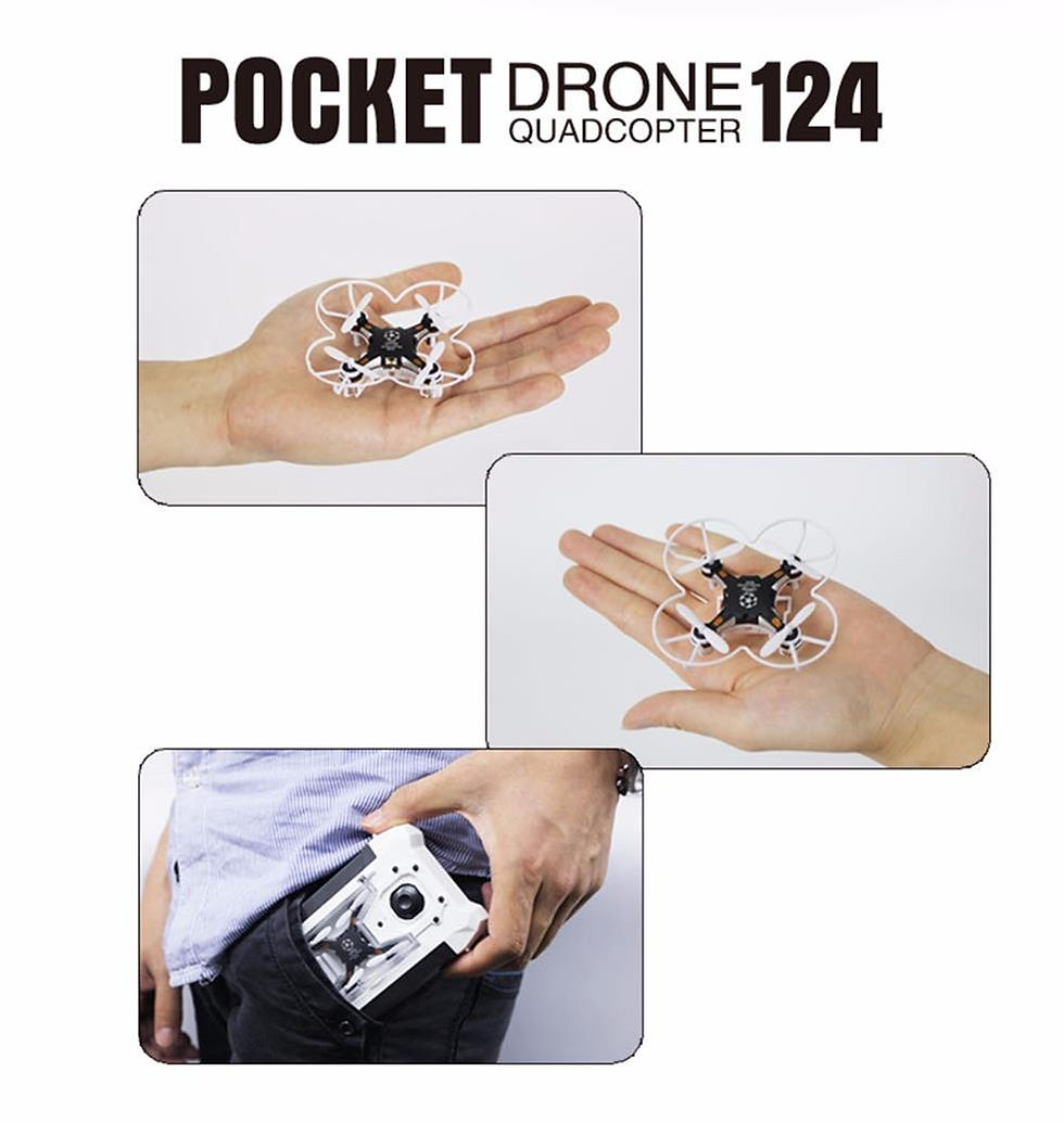 Miniatura: POCKET DRONE QUADCOPTER FQ777-124
