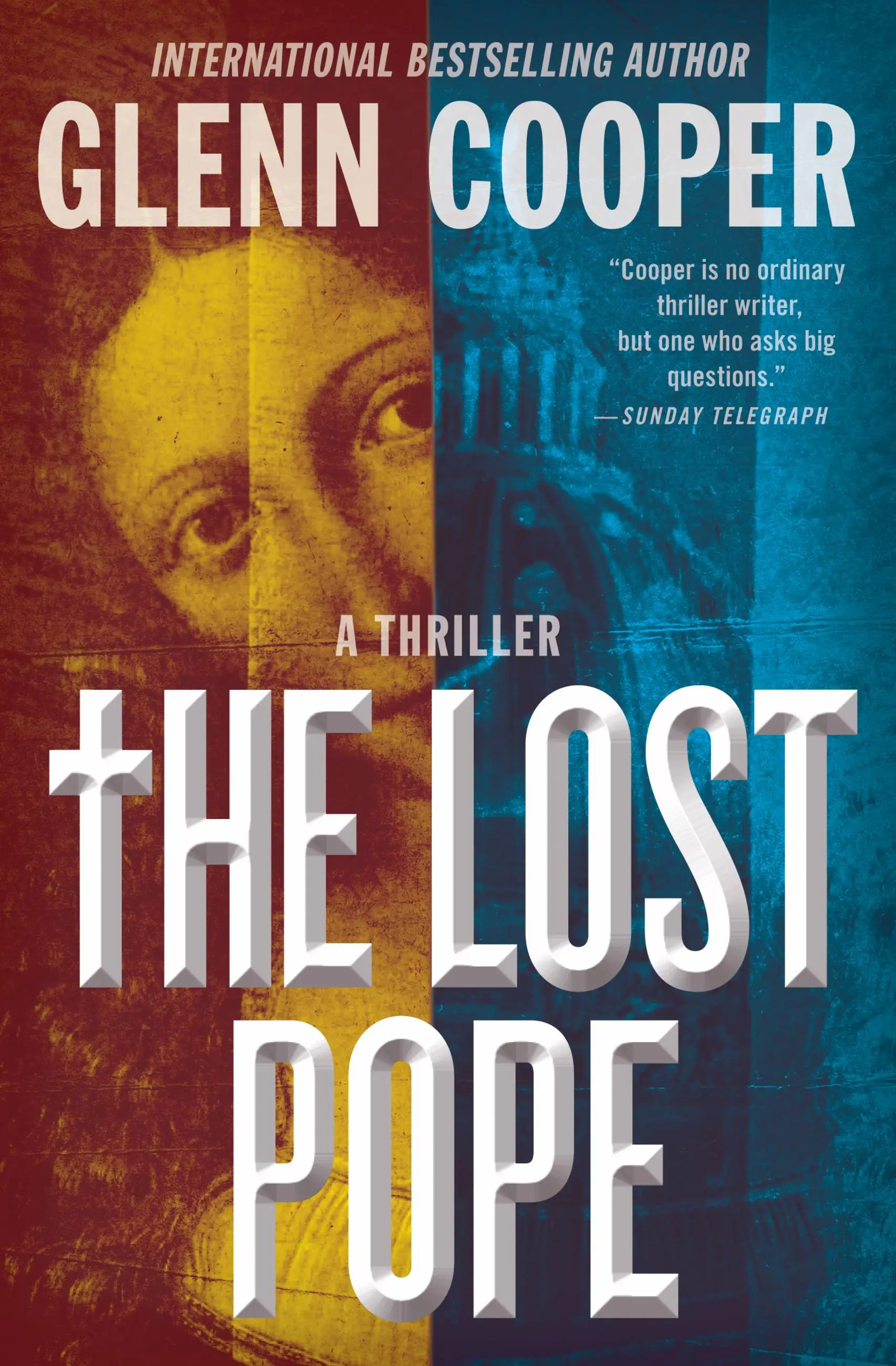 Book cover of The Lost Pope by Glenn Cooper.