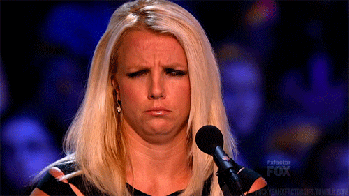 Confused Brittany Spears.