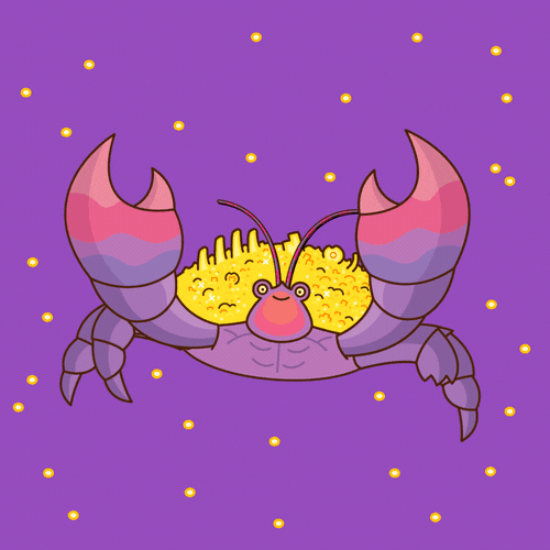 Crab from Moana that sings "Shiny."
