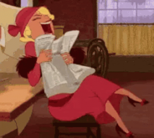 Lottie from the Princess and the Frog kicking her feet and screaming.