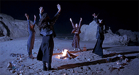 Witchcraft scene from The Craft.