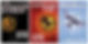 Book covers of The Hunger Games, Catching Fire, and Mockingjay by Suzanne Collins.