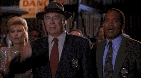 The Naked Gun facepalm.