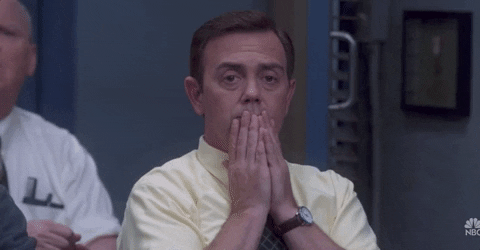 Gif from The Office.