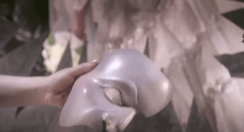 The Phantom of the Opera's mask.