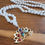 Thumbnail: Moonstone with Chakra Lotus Pendant