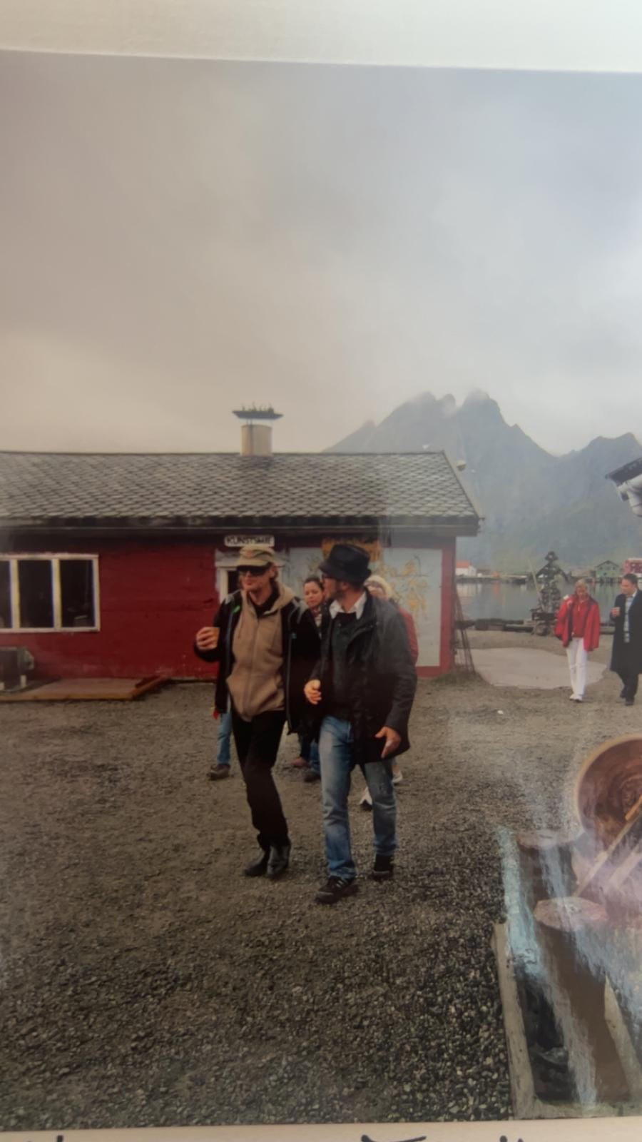 Udo und ich vor langer Zeit