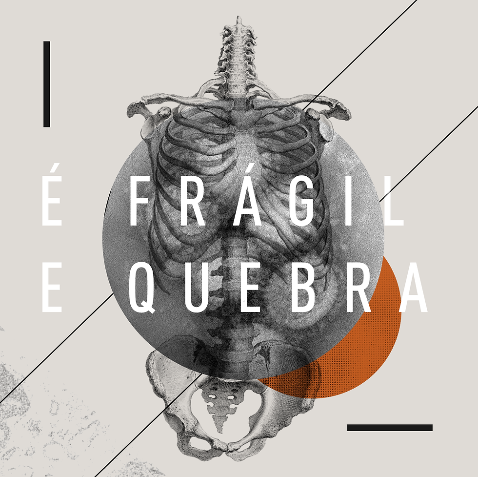 É frágil e quebra. Série de colagens 2020