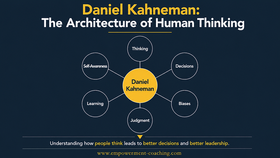 Daniel Kahneman: wybitny psycholog i laureat nagrody Nobla z ekonomii